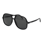 Polaroid Pilotenbrille Sonnenbrille PLD 6217/S 57807M9 in Schwarz – 45° Seitenansicht