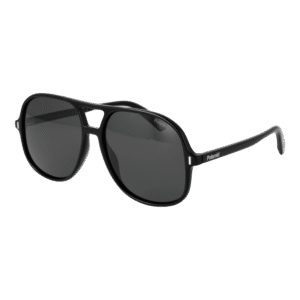 Polaroid Pilotenbrille Sonnenbrille PLD 6217/S 57807M9 in Schwarz – 45° Seitenansicht