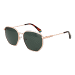 Polaroid Geometric Sonnenbrille PLD 6214/S/X 56DDBUC in Rosé Gold – 45° Seitenansicht