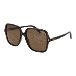 Polaroid Monoscheibe Sonnenbrille PLD 6219/S 56086SP in Braun – 45° Seitenansicht