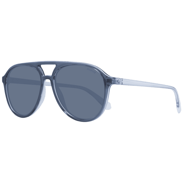 Polaroid Pilotenbrille Sonnenbrille PLD 4162/S 5609VC3 in Grau – 45° Seitenansicht