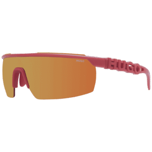 Hugo Monoscheibe Sonnenbrille HG 1284/S 99L7QUW in Rot – 45° Seitenansicht