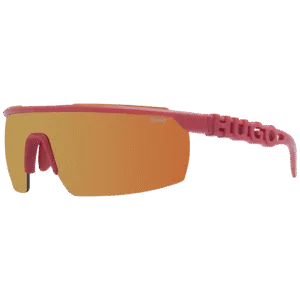 Hugo Monoscheibe Sonnenbrille HG 1284/S 99L7QUW in Rot – 45° Seitenansicht