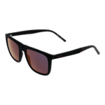 Hugo Rechteck Sonnenbrille HG 1304/S 55807AO in Schwarz – 45° Seitenansicht