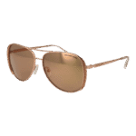 Michael Kors Pilotenbrille Sonnenbrille 0MK1082 581108R1 in Rosé Gold – 45° Seitenansicht
