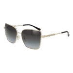 Michael Kors Trapez Sonnenbrille 0MK1108 5710148G in Gold – 45° Seitenansicht