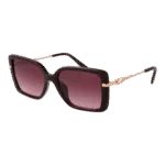 Michael Kors Quadrat Sonnenbrille 0MK2174U 5533448H in Lila – 45° Seitenansicht