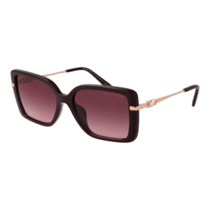 Michael Kors Quadrat Sonnenbrille 0MK2174U 5533448H in Lila – 45° Seitenansicht