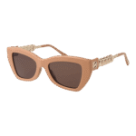 Michael Kors Geometric Sonnenbrille 0MK2205 52395473 in Braun – 45° Seitenansicht