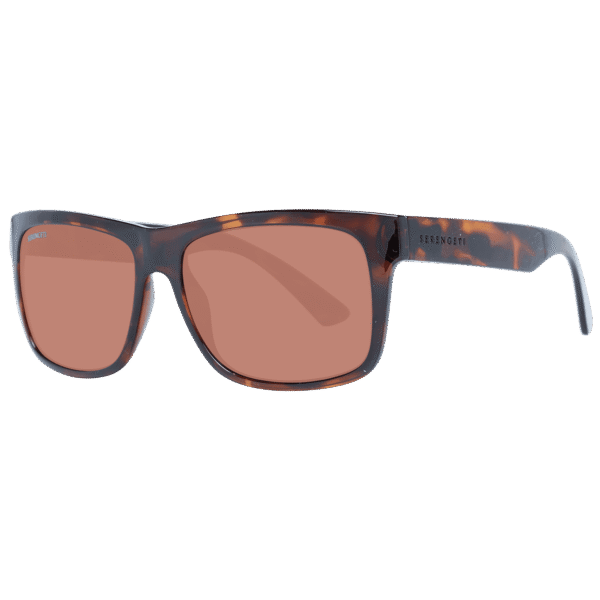 Serengeti Trapez Sonnenbrille 8371-AU 56 in Braun – 45° Seitenansicht