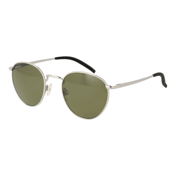 Serengeti Rund Sonnenbrille 8927 Hamel in Silber – 45° Seitenansicht
