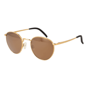 Serengeti Rund Sonnenbrille 8929 Hamel in Gold – 45° Seitenansicht