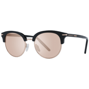Serengeti Rund Sonnenbrille 8939 50 in Schwarz – 45° Seitenansicht
