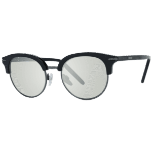 Serengeti Rund Sonnenbrille 8942 50 in Schwarz – 45° Seitenansicht