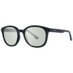 Serengeti Rund Sonnenbrille 8987 51 in Schwarz – 45° Seitenansicht