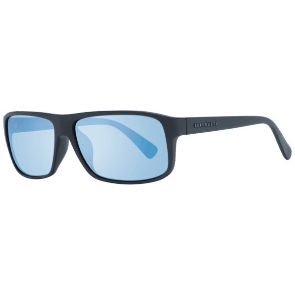 Serengeti Trapez Sonnenbrille 9054 61 in Schwarz – 45° Seitenansicht