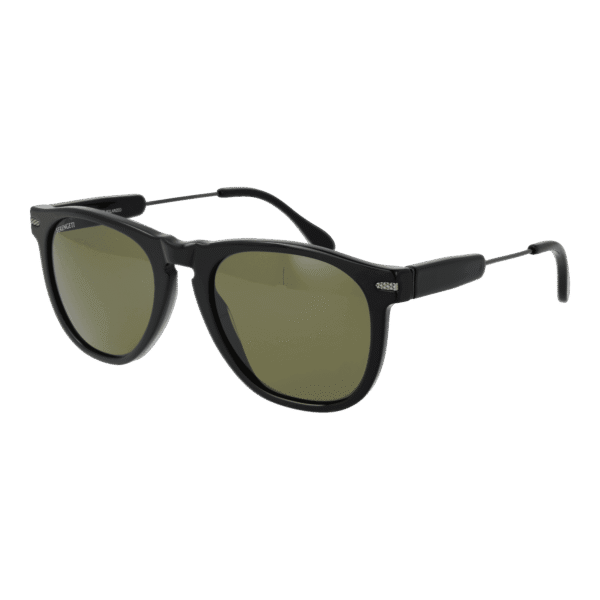 Serengeti Rechteck Sonnenbrille SS530001 Amboy in Schwarz – 45° Seitenansicht