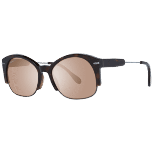Serengeti Rund Sonnenbrille SS529001 53 in Braun – 45° Seitenansicht