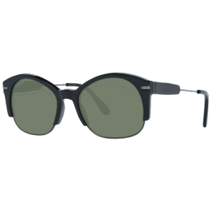 Serengeti Rund Sonnenbrille SS529002 53 in Schwarz – 45° Seitenansicht
