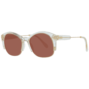 Serengeti Rund Sonnenbrille SS529003 53 in Gold – 45° Seitenansicht