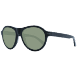 Serengeti Rund Sonnenbrille SS527001 56 in Schwarz – 45° Seitenansicht