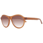 Serengeti Rund Sonnenbrille SS527002 56 in Braun – 45° Seitenansicht