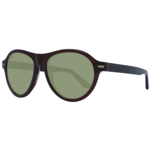 Serengeti Rund Sonnenbrille SS527004 56 in Braun – 45° Seitenansicht