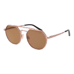 Serengeti Pilotenbrille Sonnenbrille SS533001 Shelby in Rosé Gold – 45° Seitenansicht