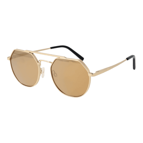 Serengeti Pilotenbrille Sonnenbrille SS533003 Shelby in Gold – 45° Seitenansicht