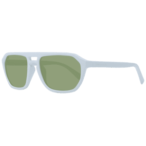 Serengeti Pilotenbrille Sonnenbrille SS534004 56 in Weiß – 45° Seitenansicht
