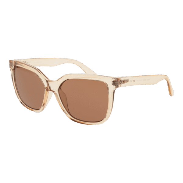 Serengeti Rechteck Sonnenbrille SS536001 Wakota in Beige – 45° Seitenansicht