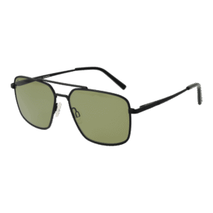 Serengeti Pilotenbrille Sonnenbrille SS554002 in Schwarz – 45° Seitenansicht