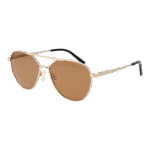 Serengeti Pilotenbrille Sonnenbrille SS555001 in Gold – 45° Seitenansicht