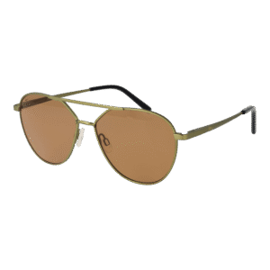 Serengeti Pilotenbrille Sonnenbrille SS555002 in Grün – 45° Seitenansicht