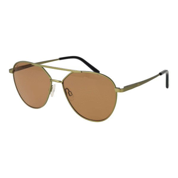 Serengeti Pilotenbrille Sonnenbrille SS555002 in Grün – 45° Seitenansicht