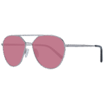 Serengeti Pilotenbrille Sonnenbrille SS555005 59 in Silber – 45° Seitenansicht