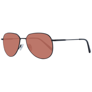 Serengeti Rund Sonnenbrille SS543004 56 in Schwarz – 45° Seitenansicht