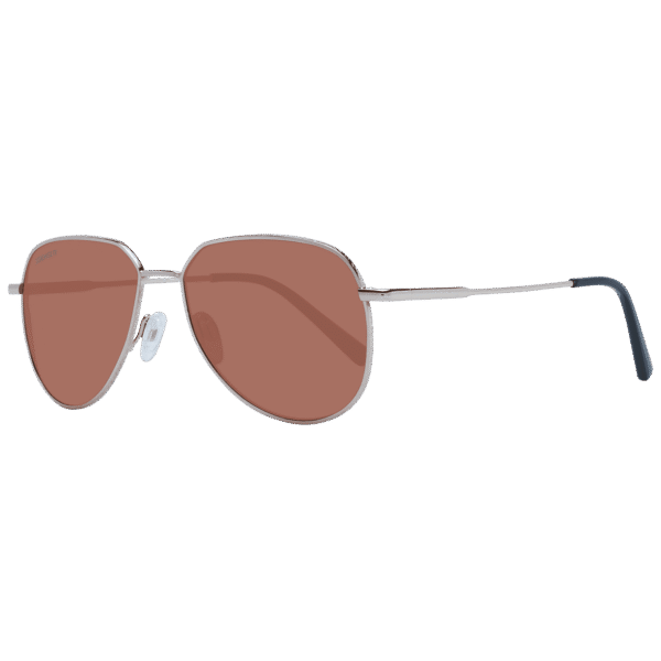 Serengeti Rund Sonnenbrille SS544002 55 in Rosé Gold – 45° Seitenansicht