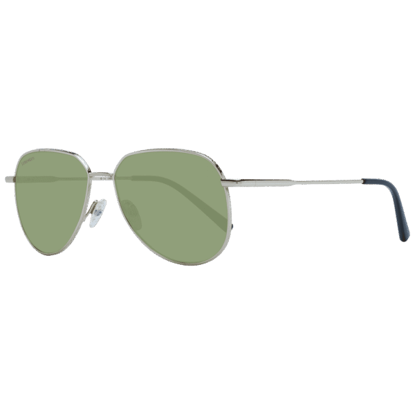 Serengeti Rund Sonnenbrille SS544005 55 in Gold – 45° Seitenansicht