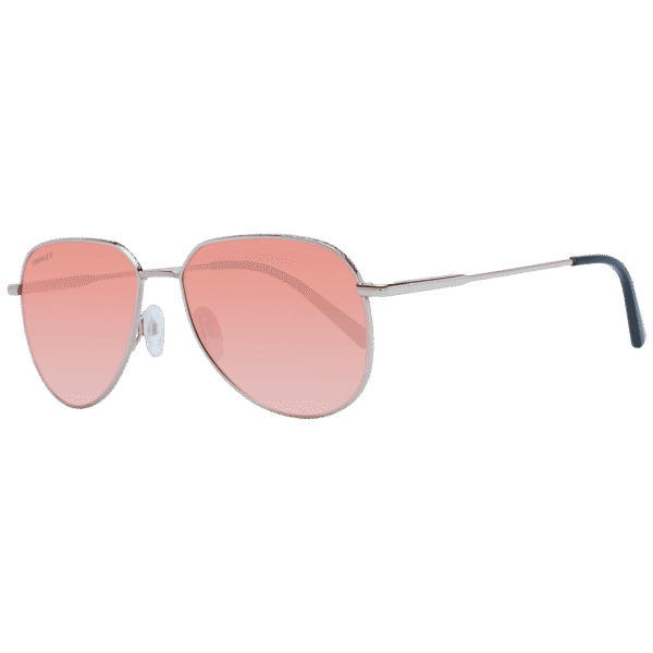 Serengeti Rund Sonnenbrille SS544006 55 in Rosé Gold – 45° Seitenansicht