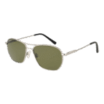 Serengeti Pilotenbrille Sonnenbrille SS545002 Lunger in Silber – 45° Seitenansicht