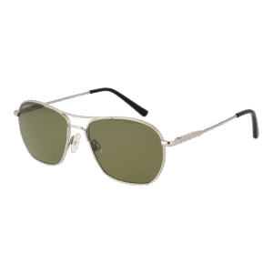 Serengeti Pilotenbrille Sonnenbrille SS545002 Lunger in Silber – 45° Seitenansicht