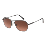 Serengeti Pilotenbrille Sonnenbrille SS545003 Lunger in Gunmetal – 45° Seitenansicht
