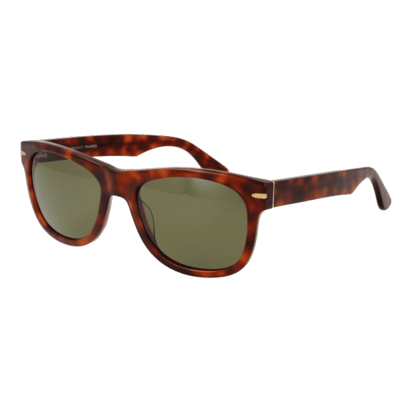 Serengeti Quadrat Sonnenbrille SS550001 Foyt in Braun – 45° Seitenansicht
