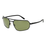 Serengeti Geometric Sonnenbrille SS570003 in Schwarz – 45° Seitenansicht