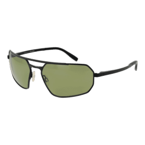 Serengeti Geometric Sonnenbrille SS570003 in Schwarz – 45° Seitenansicht