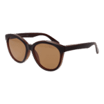 Serengeti Rund Sonnenbrille SS573002 in Braun – 45° Seitenansicht