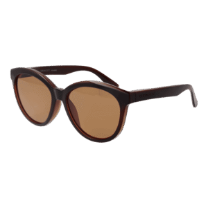 Serengeti Rund Sonnenbrille SS573002 in Braun – 45° Seitenansicht