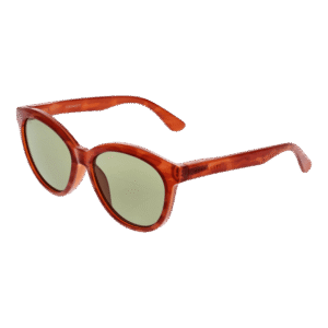 Serengeti Rund Sonnenbrille SS573006 in Orange – 45° Seitenansicht