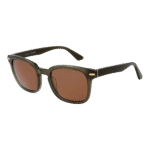 Serengeti Rechteck Sonnenbrille SS575004 Ethan in Grün – 45° Seitenansicht